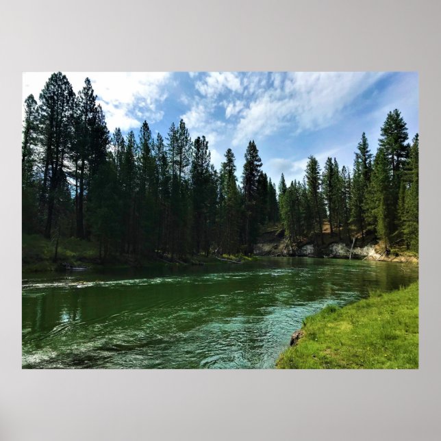 Póster Río Deschutes, Oregón (Frente)