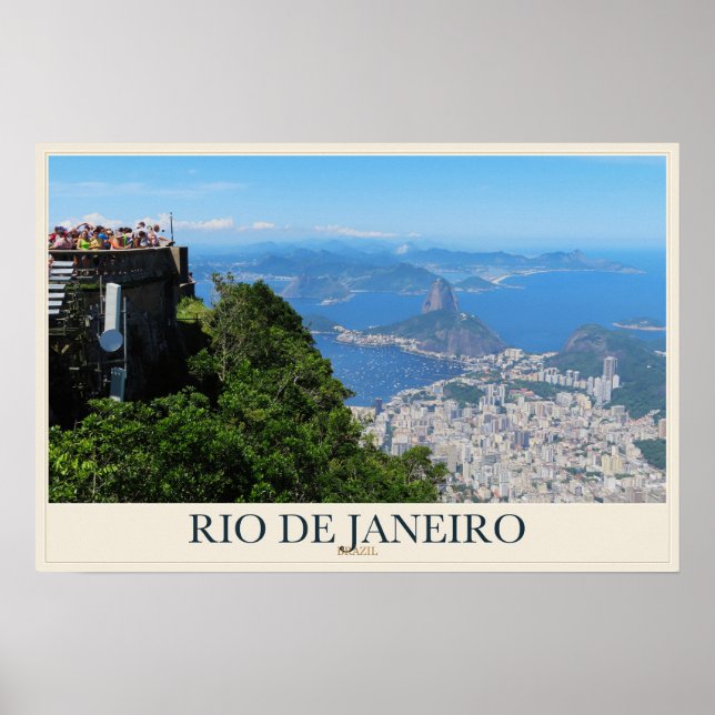 Póster Río desde el Pan de Azúcar (Frente)