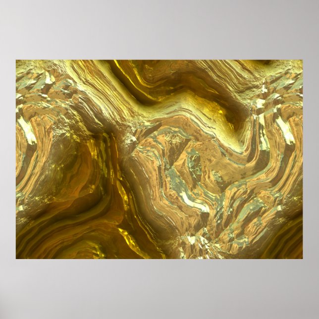 Póster Río Dorado 1 (Frente)