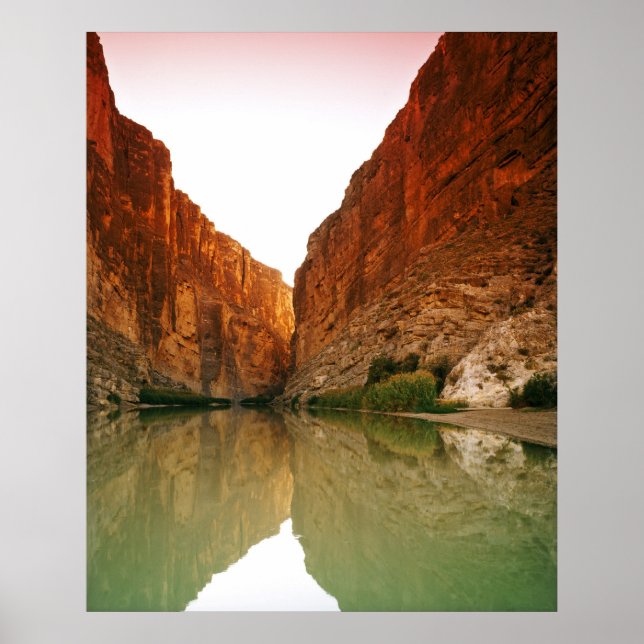 Póster Río Grande, Big Bend NP, Texas (Frente)