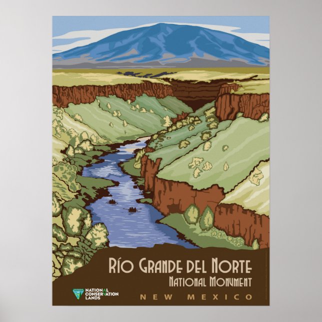 Póster Río Grande del Norte (Frente)