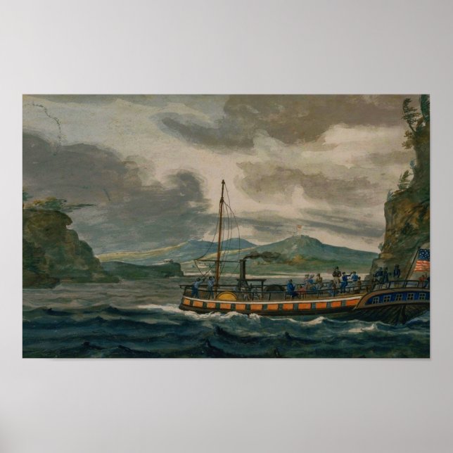 Póster Río Hudson (Frente)