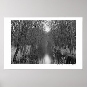 Póster Río infinito