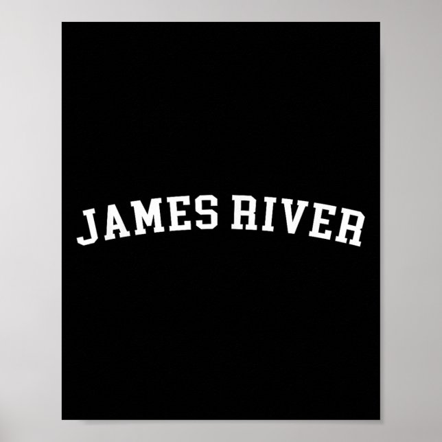 Póster Río James (Frente)
