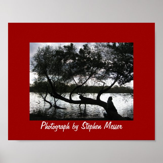 Póster Río James en Silhouette (Frente)