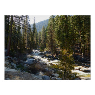 Póster Río Kaweah en el Parque Nacional Sequoia