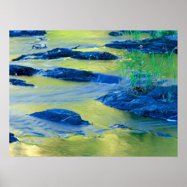 Póster Río Lamprey | Nuevo Hampshire (Frente)