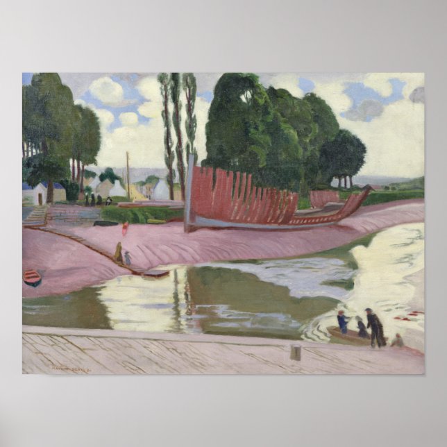 Póster Río Landerneau, 1924 (Frente)