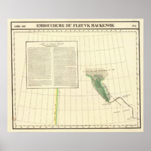 Póster Río Mackenzie, Yukón