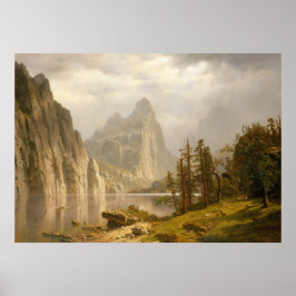 Póster Río Merced, Valle Yosemite 1866 - Poster