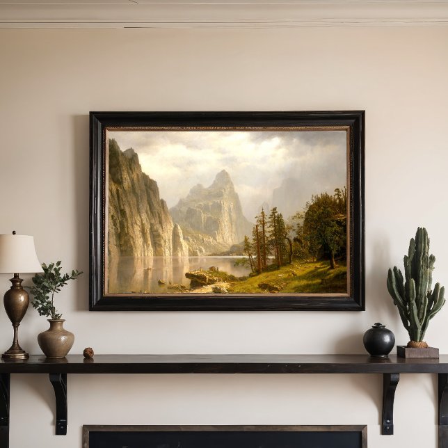 Póster Río Merced-Valle Yosemite, Albert Bierstadt (Subido por el creador)