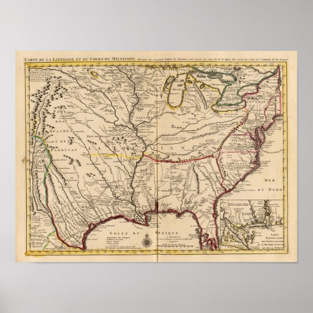 Póster Río Misisipi (Frente)