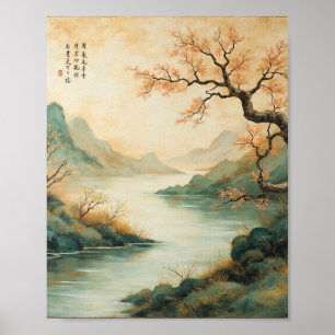 Póster Río Misty Mountain