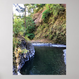 Póster Río Molalla, OR