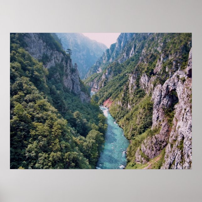 Póster Río Montaña (Frente)
