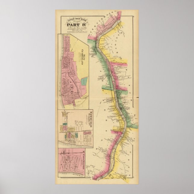 Póster Río Ohio Superior y Valle 9 (Frente)