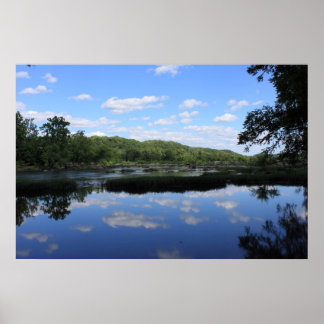 Póster Río Potomac