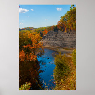 Póster Río Rocky, Cleveland, Ohio