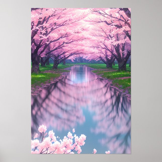 Póster Río Sakura (Frente)