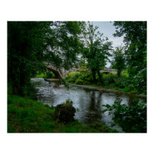 Río Sereno Elwy y Puente de St. Asaph