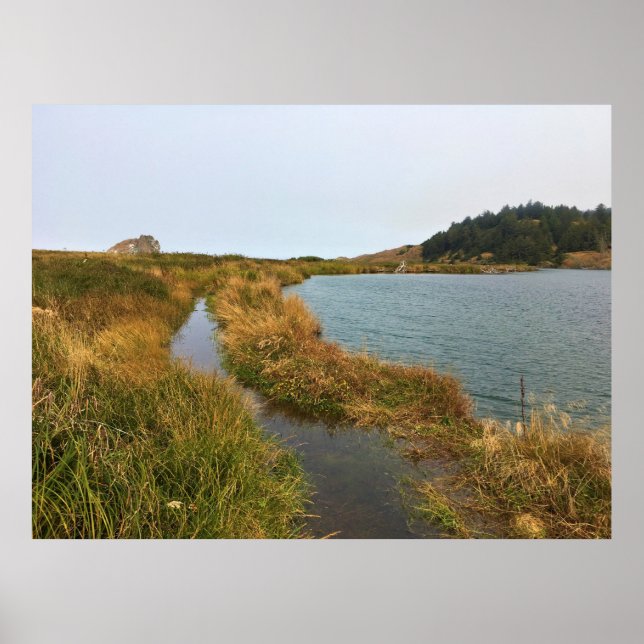 Póster Río Sixes, Oregón (Frente)