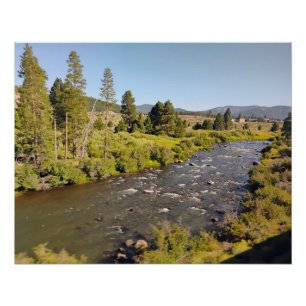 Póster Río Truckee