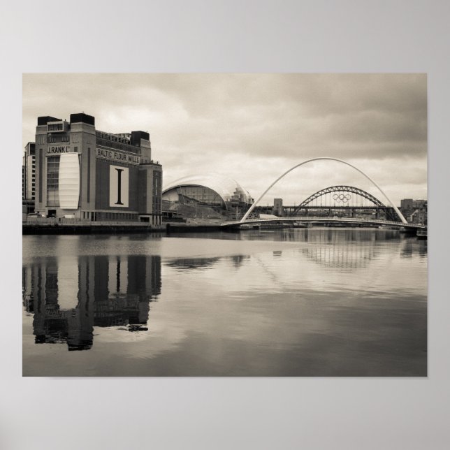 Póster Río Tyne (Frente)