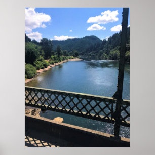 Póster Río Umpqua, OR