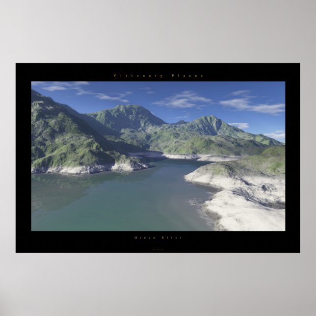 Póster río verde (Frente)