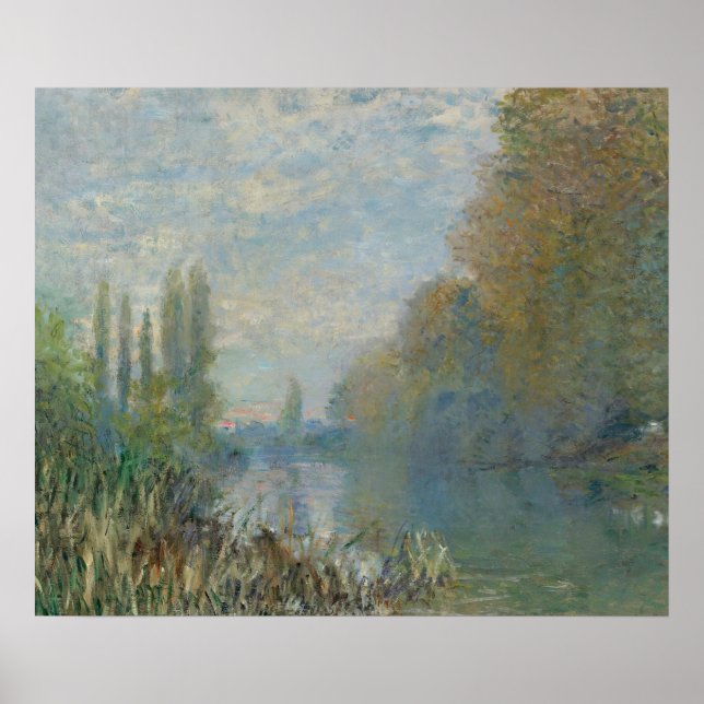 Póster Río Vintage C. Monet  (Frente)