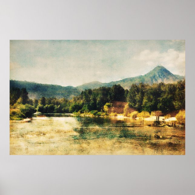 Póster Río Wenatchee (Frente)