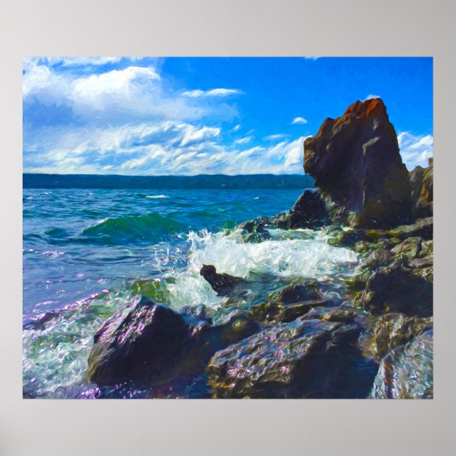 Póster Río Yellowstone (Frente)