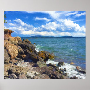 Póster Río Yellowstone