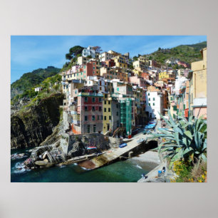 Póster Riomaggiore, Cinque Terre, Italia