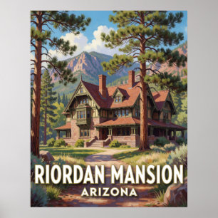 Póster Riordan Mansion State Historic Park — Arizona