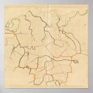 Póster Ríos de Alemania