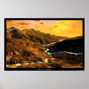 Póster Ríos de la magia