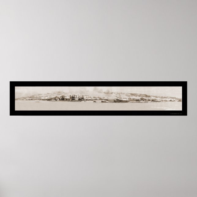 Póster Ripley Hancock MI Foto 1910 (Frente)