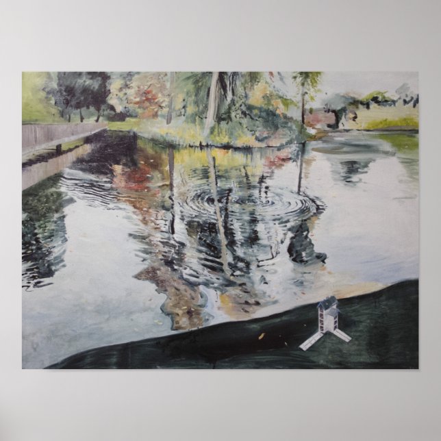 Póster Ripples and Birdhouse Kew Gardens 2014 (Frente)