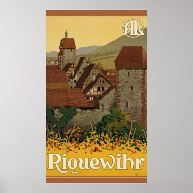 Póster Riquewihr (Frente)
