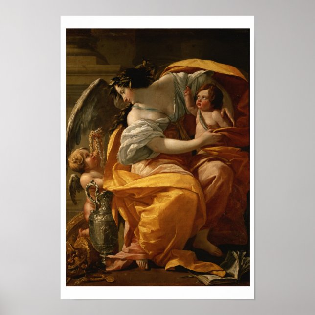 Póster Riqueza (aceite sobre lienzo) (Frente)