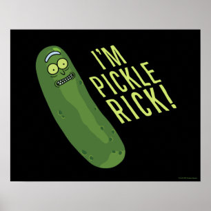 Póster RIQUEZA Y MORTY™  Voltear La Piel