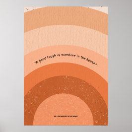 Póster Risas Radiantes: Trayendo el sol a casa