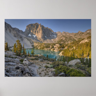 Póster Risco del templo y segundo lago