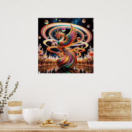 Póster "Rise" - Poster de Phonenix Candyland