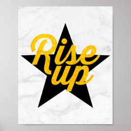 Póster Rise Up Hamilton