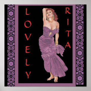 Póster Rita preciosa