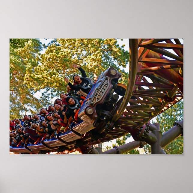 Póster Rita: Reina de la velocidad | Alton Towers Resort (Frente)