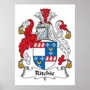 Póster Ritchie Family Crest