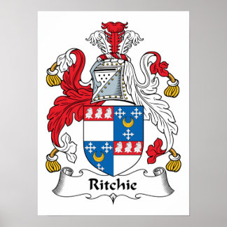 Póster Ritchie Family Crest